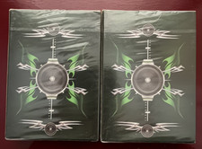 Vintage 2002~B&W T Co. ~ Playing Cards Deck ~ Green ~New/Sealed in Box 2 packs picture