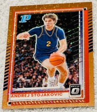 2025-26 Panini Donruss - Optic Andrej Stojakovic #76 Copper Glitter Prizm /99... picture