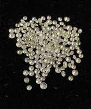 1+Carat Scoop 1.5-3.0mm round brilliant cut natural diamond lot picture