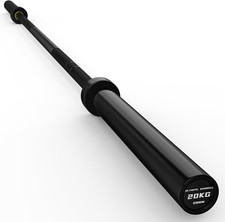 HANDBODE 7 Ft Olympic Barbell, 45 Lb Weight Bar, 2-Inch Sleeves picture