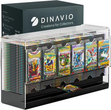6 Slot Booster Pack Dispenser with Black Base Fits 240 Booster Packs for Dispen picture