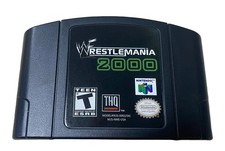 WrestleMania 2000 Nintendo 64 game cartridge picture