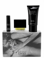 Gucci Envy For Men spray 15ml EDT perfumw+ Shower Gel+ Face Energizer 0.17oz picture