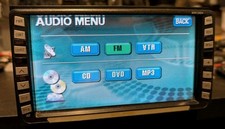 FUJITSU Eclipse TOUCHSCREEN CAR RADIO CD DVD NAV AVN 2454 6.5˝ Tilt -Has Issues picture