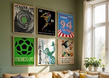Soccer World Cup Poster | Every World Cup Print - Available in 4 Sizes picture