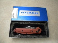 Benchmade 940BK-03 Knives Osborne Burnt Copper Aluminum MagnaCut Folding Knife picture