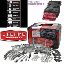 CRAFTSMAN 450 PIECE Mechanic's Tool Set with 3 Drawer Case Box 450pc (99040) picture