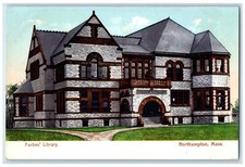 c1905 Forbes Library Northampton Massachusetts MA Antique Unposted Postcard picture