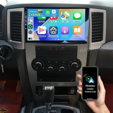 For 2005-2010 Jeep Grand Cherokee Android 15.0 Carplay Car Stereo Radio GPS Navi picture