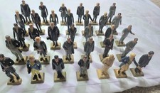 Vintage Marx US Presidents Plastic Figures Set of 33 Miniature Statues picture