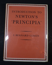 INTRODUCTION TO NEWTON'S PRINCIPIA by Bernard Cohen - Harvard, 1971 Fine copy picture