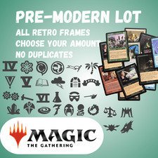MTG Vintage Retro Frame Premodern Lot - No Duplicates Choose Your Size - 50, 100 picture