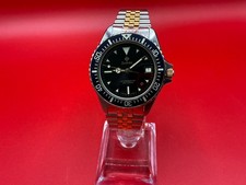 VTG Zodiac Professional Red Dot Swiss Quartz 40mm Diver Watch 113.22.06 picture