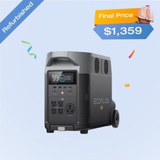 EcoFlow DELTA Pro 3600Wh Power Station Generator Certified Refurbished, LFP picture