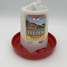 Little Giant Deluxe Hanging Poultry Feeder Adjustable Feed Levels 3-Pound picture