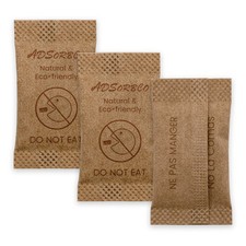 Adsorbco 2 Gram(100P) Montmorillonite Clay Desiccant Packets picture