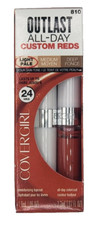 NEW CoverGirl Outlast 24 Hr All-Day CUSTOM REDS Lipcolor -810 ORNGE U GORGEOUS picture