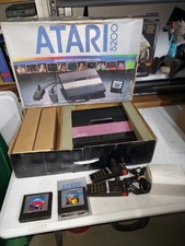 Vintage Atari 5200 Console/System Complete in Original Box + 2 games Untested picture