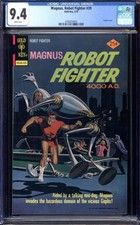 MAGNUS, ROBOT FIGHTER #39 CGC 9.4 WHITE PAGES // GOLD KEY 1975 picture
