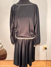 VTG 2 Pc Sequin Detail Shirt And Skirt Set Size Small  picture