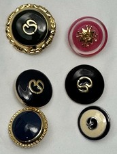 Vintage St. John Knits & St. John Sport Replacement Buttons Collector - Lot Of 6 picture