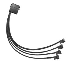 Molex to 4 Pin Fan Adapter for 3 Pin 4 Pin PC Case 12V Cooling,Fans Molex to Fan picture