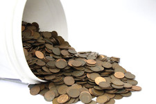 Great Britain Half Penny RANDOM Year & Condition 80-Coin 1-lb Lot One Pound picture