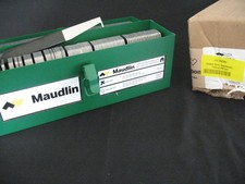 MAUDLIN PRODUCTS MSB3-FK Slotted Shim Assortment, Tabbed,Stainless,260 pcs 2NZH4 picture