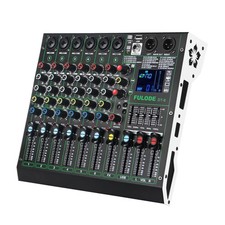 FULODE Professional DJ Audio Mixer,6 Channel Sound Mixing music Board With... picture