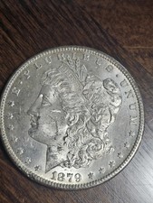 1879-S Morgan Silver Dollar $1 Choice BU Out Of A Collection picture
