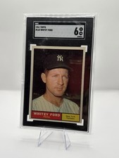 Topps 1961 Whitey Ford #160 New York Yankees Graded Baseball Card picture