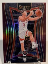 2024-25 Panini Select - Mezzanine Reed Sheppard #366 Maroon Prizm /85 (RC) picture