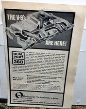 1971 Offenhauser Dual Port 360 Ad V8 Intake Manifold Racing Parts picture