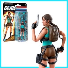 G.I. JOE CLASSIFIED LARA CROFT TOMB RAIDER Crossover 6-Inch Figure MOC PRE-SALE picture