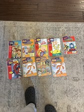 Lot Of 9 Leap Frog LeapPad Interactive Matching Books & Cartridges picture