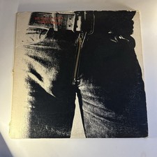 Rolling Stones Sticky Fingers Original 1971 LP Record Warhol Zipper  COC59100 picture