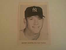 1958-61 Jay Publishing Mickey Mantle EX-MT+ picture