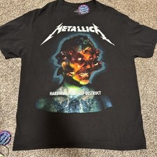 Metallica 2019 World Wired Tour T Shirt Music Memorabilia Size Xl picture