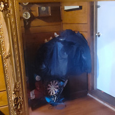 Large Vintage 19th century Rococo/Baroque revival gilt Mirror. picture