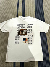 AUTHENTIC Kanye West Yeezy “The Life of Pablo” White XL Graphic Crewneck Tee picture