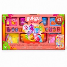 Costco Holiday Exclusive GUI GUI Tropical Slime Kit 10 Slimes 42 Pieces 1929769 picture