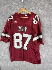 Vintage M.I.T Jersey Mens XL Tim The Beaver Engineers Football College NCAA 90s picture