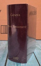🔥New Sealed Geneva New Testament 1557- Exact Photocopy Of Original🔥 picture