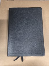 ESV Study Bible Holy Bible, English Standard Version 2008 Black Genuine Leather picture