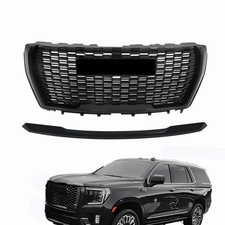 Front Upper Grille Black GMC Yukon/Yukon XL 2021-2023 84835783 picture