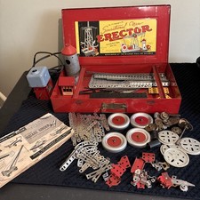 VINTAGE 1938 GILBERT ERECTOR SET 7 1/2 ENGINEER'S SET picture