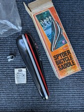 SEARS SPYDER BICYCLE Seat  NOS Original BANANA Black 