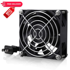 Wathai 80mm EC Axial Fan AC 110V 120V Brushless Cooling x 80x25mm picture