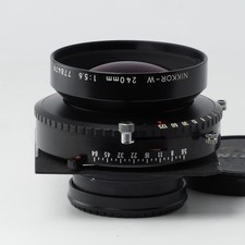 Nikon Nikkor W 240mm f/5.6 Large Format Lens Only Copal 3 [Excellent+] US Stock picture