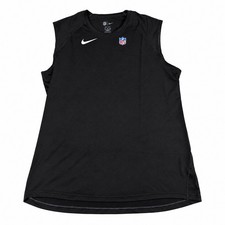 Nike NFL On Field Dri-Fit Sleeveless Shirt Men's XXL Black New No Tags picture